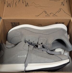 Earth Gray Women's Casual Sneaker - Breathable Everyday Trainer
